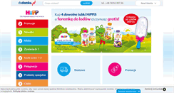Desktop Screenshot of hipp.dodomku.pl